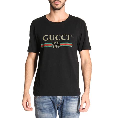 gucci red tshirt man|authentic gucci men tee shirts.